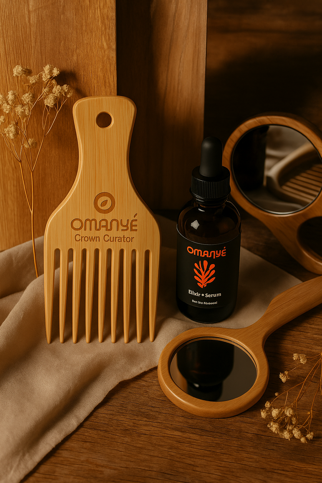 Omanyè Crown Curator-Afro Pick